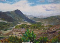 Autour du Ventoux - 18x13cm