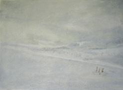 La neige N°3 - 40x30cm
